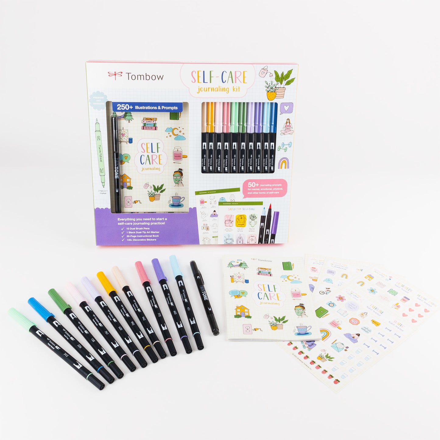 TOMBOW SELF CARE JOURNALING KIT