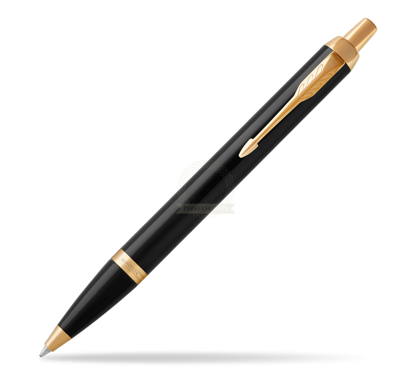 PEN PARKER IM GOLD TRIM BLACK BP
