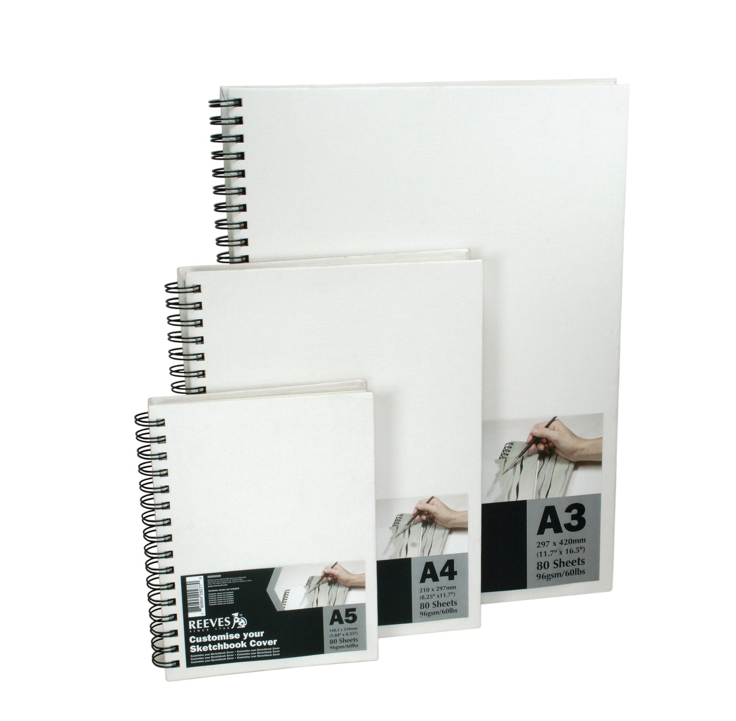 REEVES A4 SKETCHBOOK CANVAS COVER