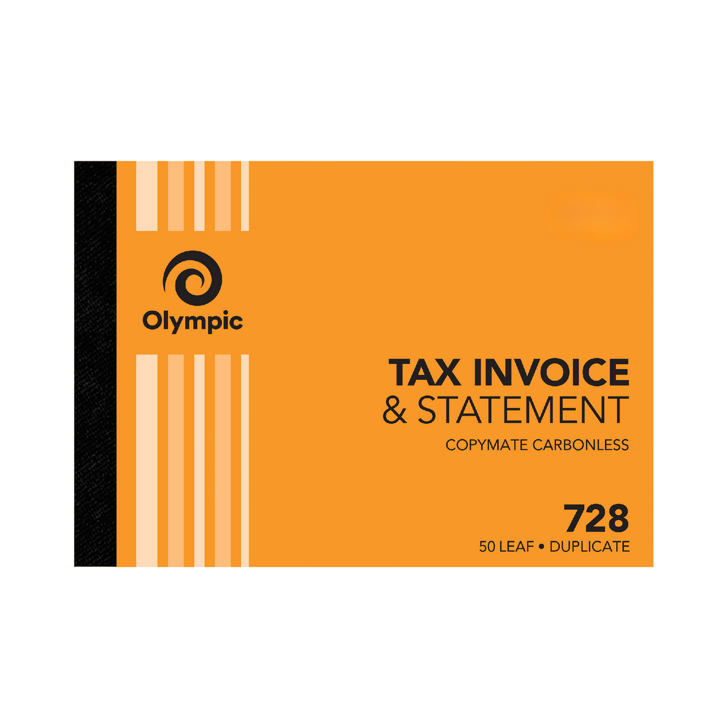 INV/STAT BOOK OLYMPIC 728 DUP C/LESS 8X5 50LF (07794)