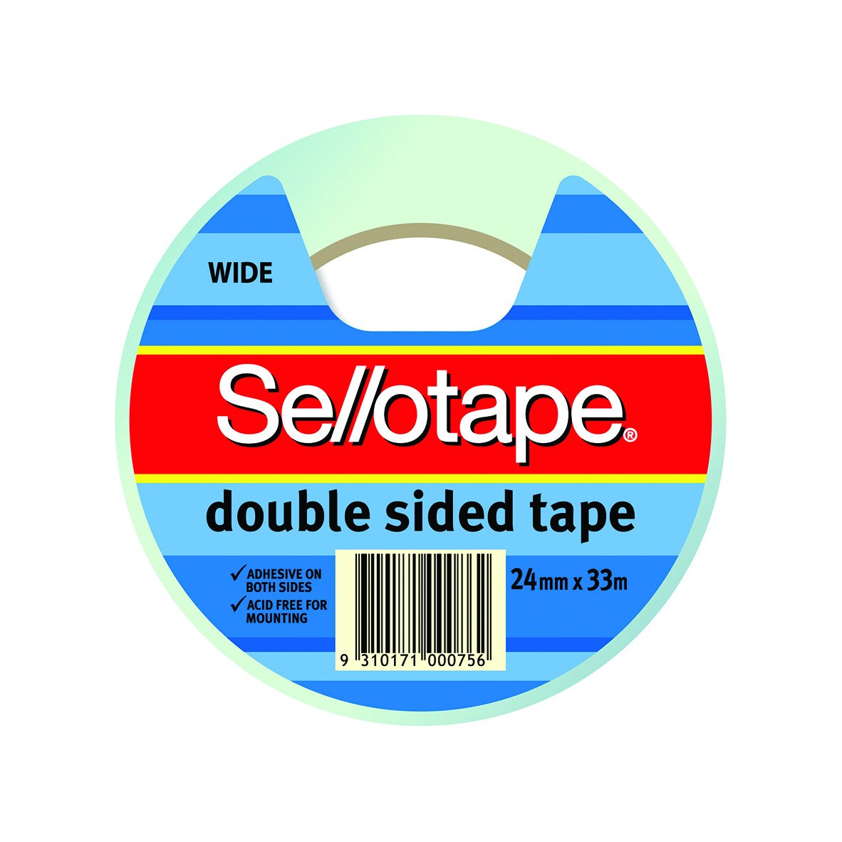 SELLOTAPE DOUBLE SIDED TAPE 24MM X 33MM