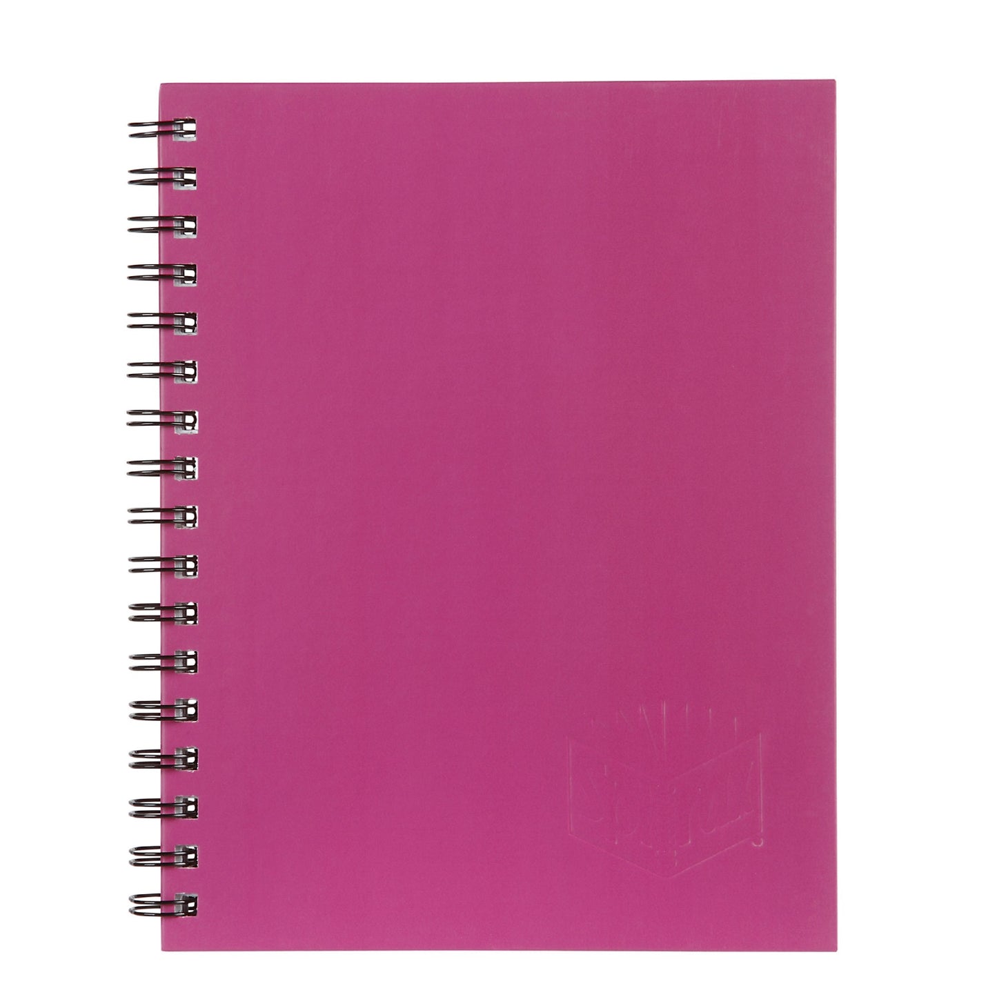 NOTEBOOK SPIRAX 512 A4 H/C TWIN WIRE PINK 200PG