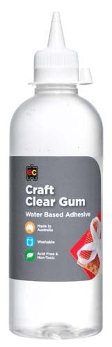 EC CLEAR CRAFT GUM 500ML