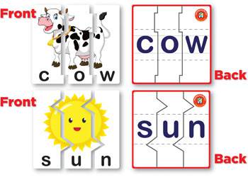 LEARNING CAN BE FUN- THREE LETTER WORD PUZZLE