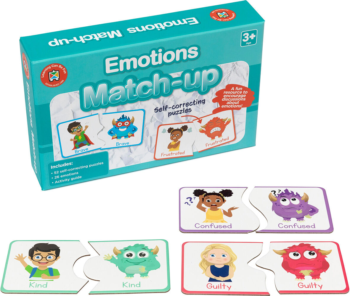 LEARNING CAN BE FUN EMOTIONS MATCH-UP
