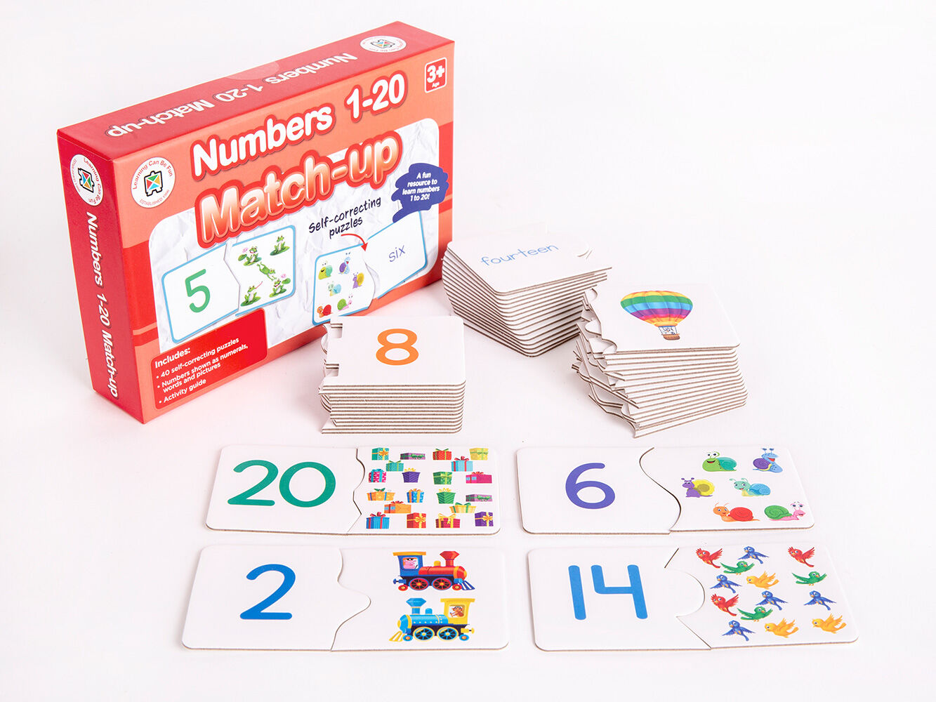 LEARNING CAN BE FUN- NUMBERS 1-20 MATCH-UP 2