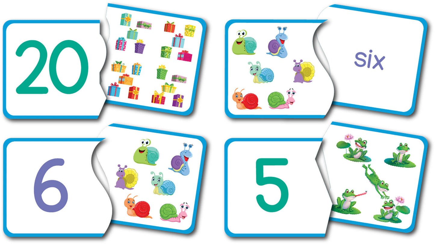 LEARNING CAN BE FUN- NUMBERS 1-20 MATCH-UP 2
