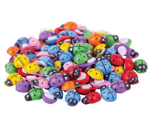 ZART WOODEN LADYBUGS ASST 200S