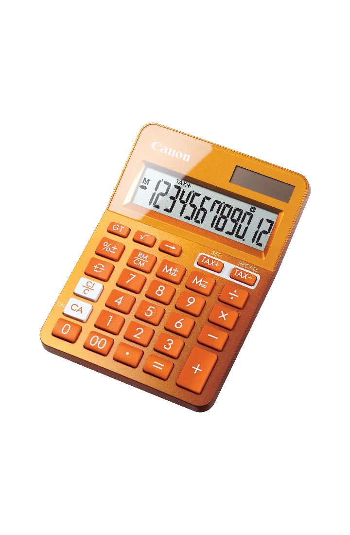 CALCULATOR CANNON MINI DESKTOP LS-123K Orange