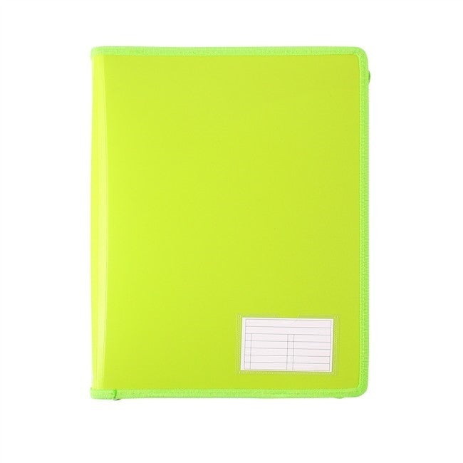 BINDER BANTEX A4 2 RING 25MM ZIPPERED