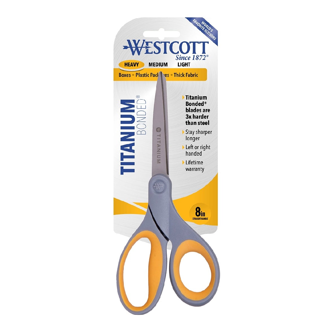 WESTCOTT TITANIUM BONDED SCISSORS 8"