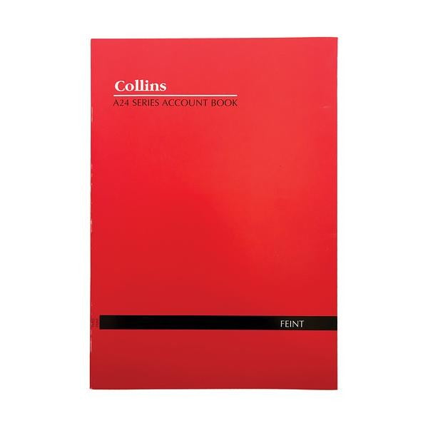 ACCOUNT BOOK COLLINS A24 FEINT