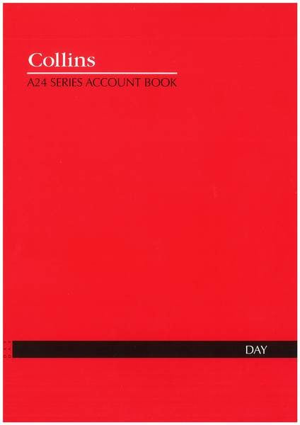 ACCOUNT BOOK COLLINS A24 DAY
