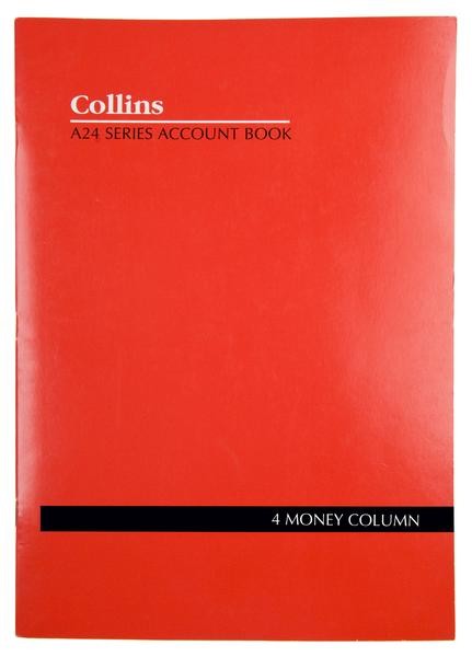 ACCOUNT BOOK COLLINS A24 4MC