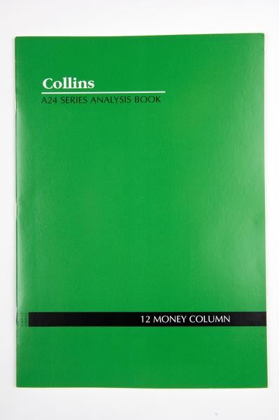 ACCOUNT BOOK COLLINS A24 12MC