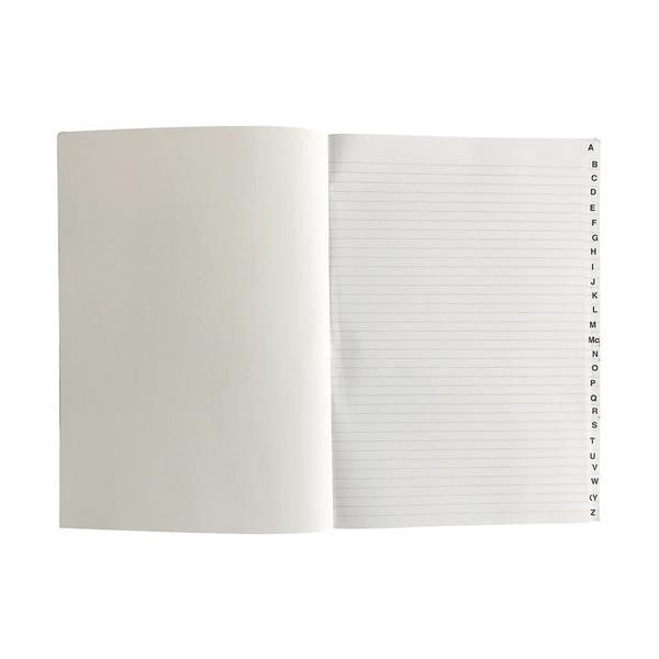 ACCOUNT BOOK COLLINS A60 INDEX/THROUGH