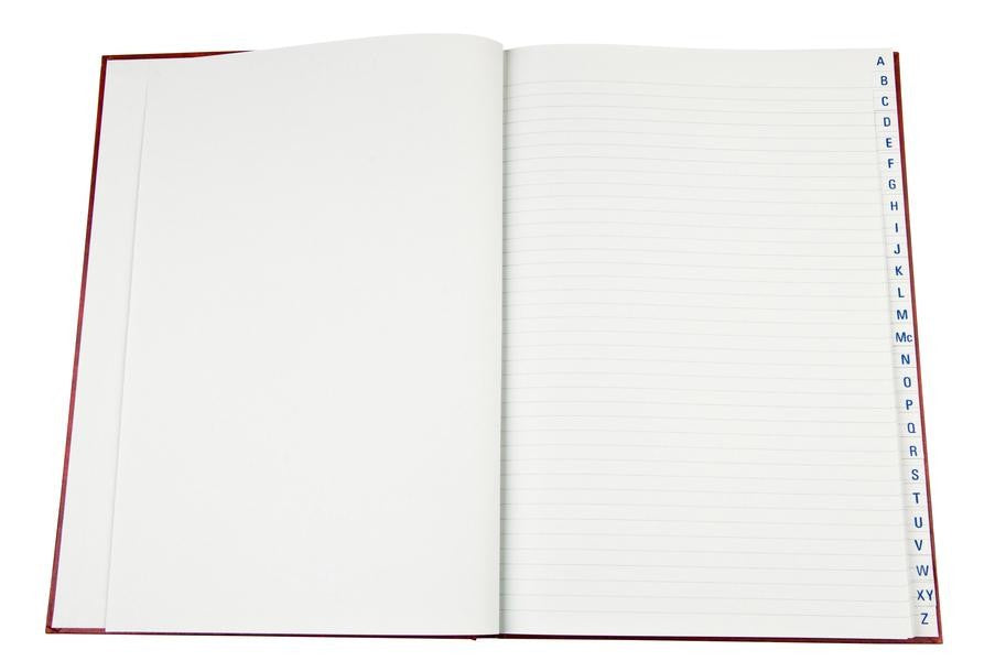 ACCOUNT BOOK COLLINS 3880 INDEX/THROUGH
