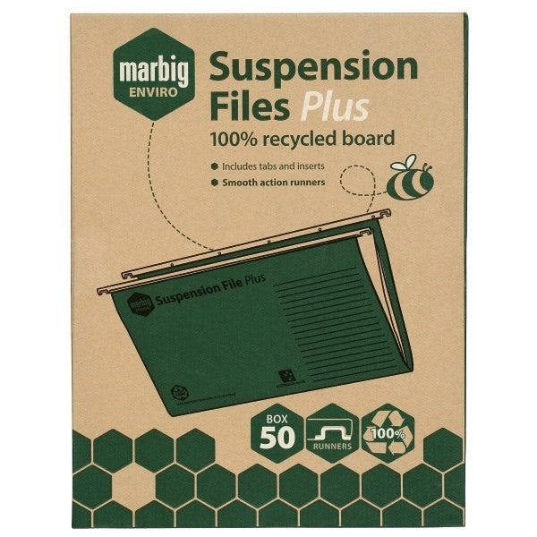 SUSPENSION FILE MARBIG F/C STEEL RUNNERS PK10