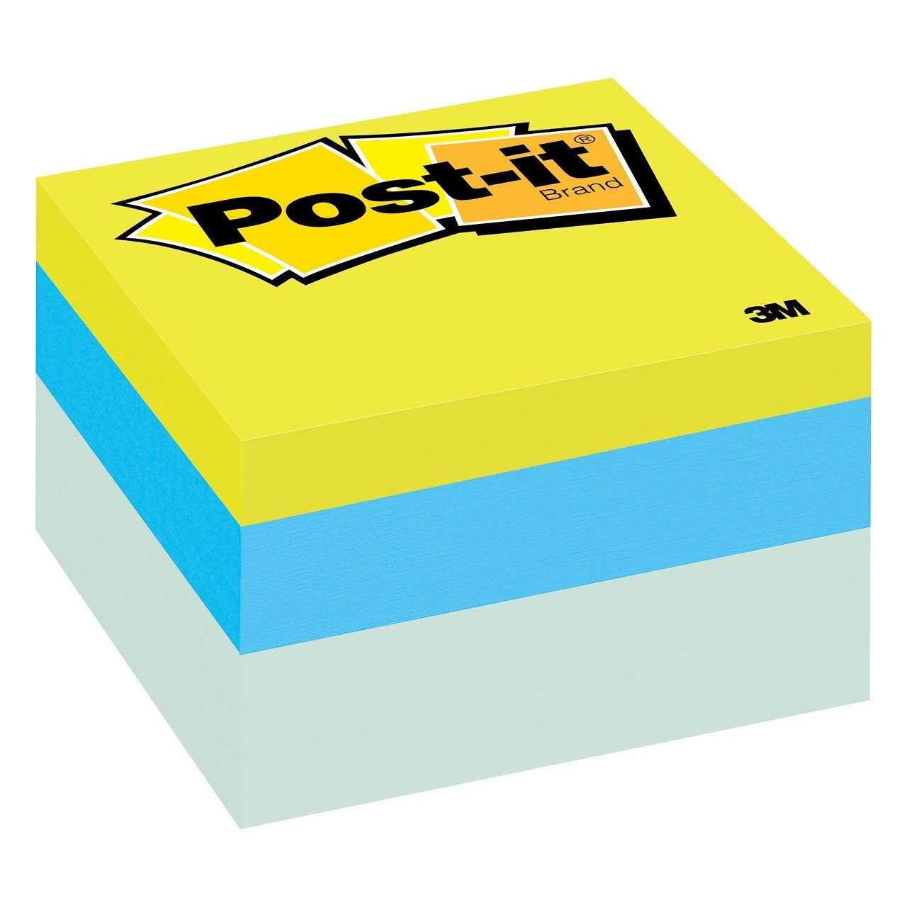 NOTES CUBE POST-IT 76X76MM 2056-RC BLUE WAVE 470SHT