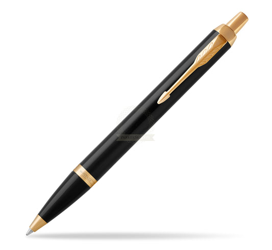 PEN PARKER IM GOLD TRIM BLACK BP