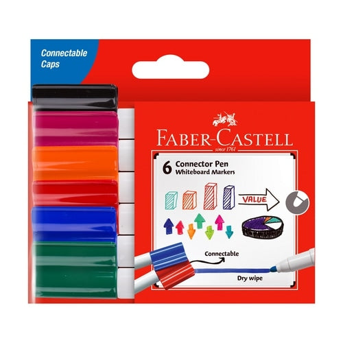 MARKER WHITEBOARD FABER CONNECTOR WLT 6