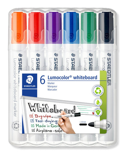 WHITEBOARD MARKERS STAEDTLER 6 PACK