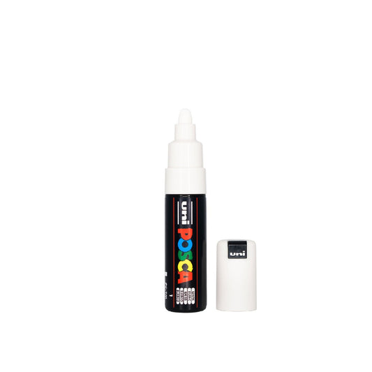 MARKER POSCA 4.5MM PC7M BOLD BULLET TIP [CL:WHITE]
