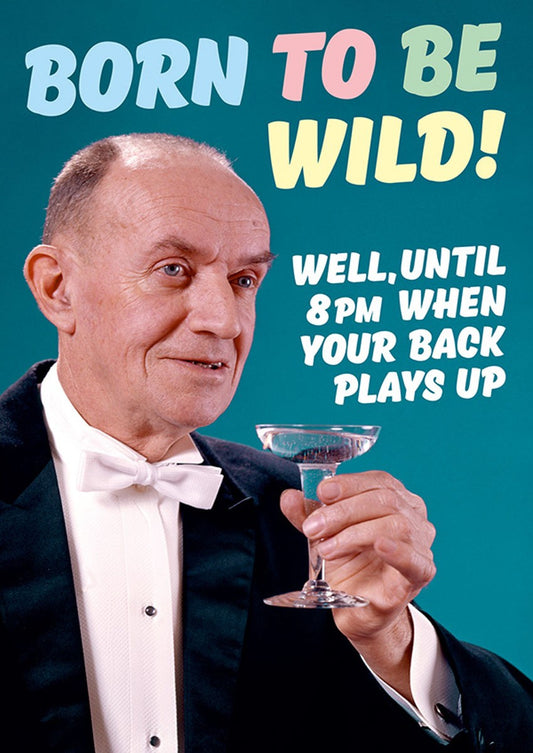 CARD DEAN MORRIS  BORN TO BE WILD