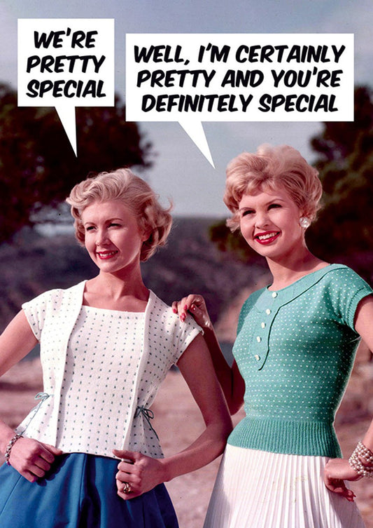 CARD DEAN MORRIS WE'RE PRETTY SPECIAL