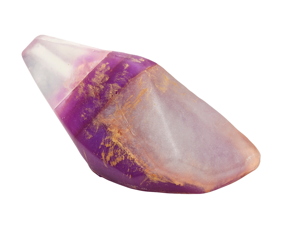 SUMMER SALT BODY CRYSTAL SOAP [DE:AMETHYST]