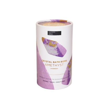 SUMMER SALT BODY CRYSTAL BATH BOMB [DE:ROSE QUARTZ]