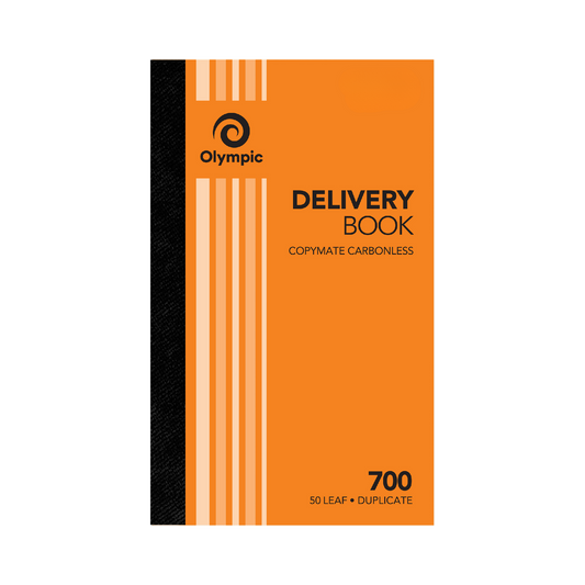 DELIVERY BOOK OLYMPIC FSC 700 DUP C/LESS 8X5 50LF (07627)