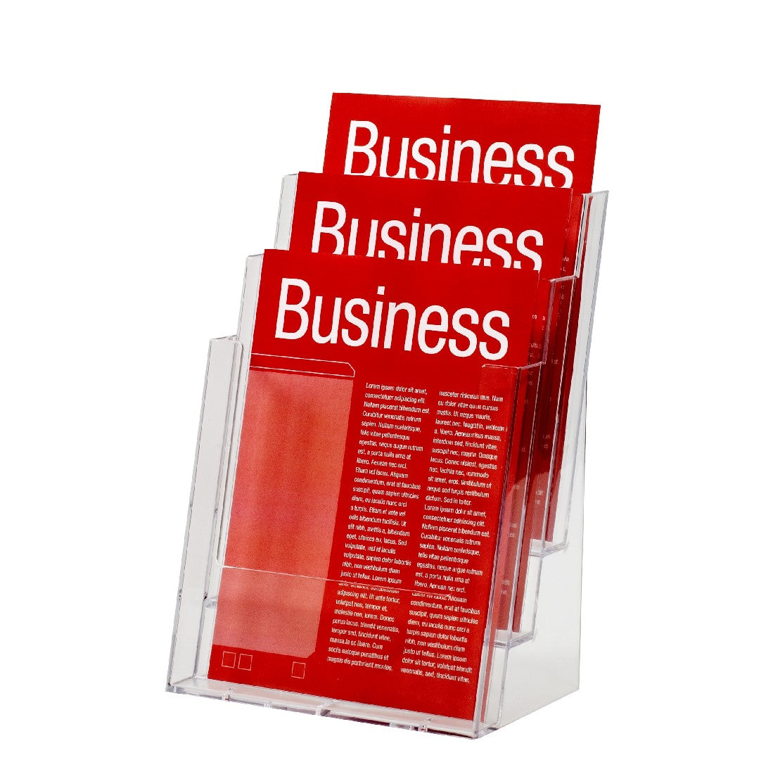 BROCHURE HOLDER ESSELTE A4 3 TIER FREESTANDING