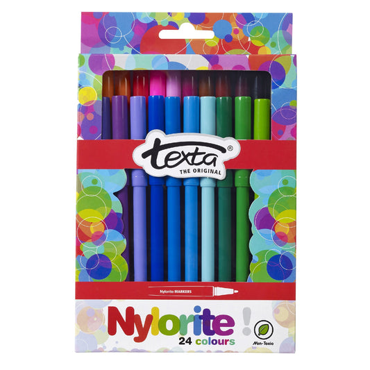 MARKER TEXTA NYLORITE ASST BX24