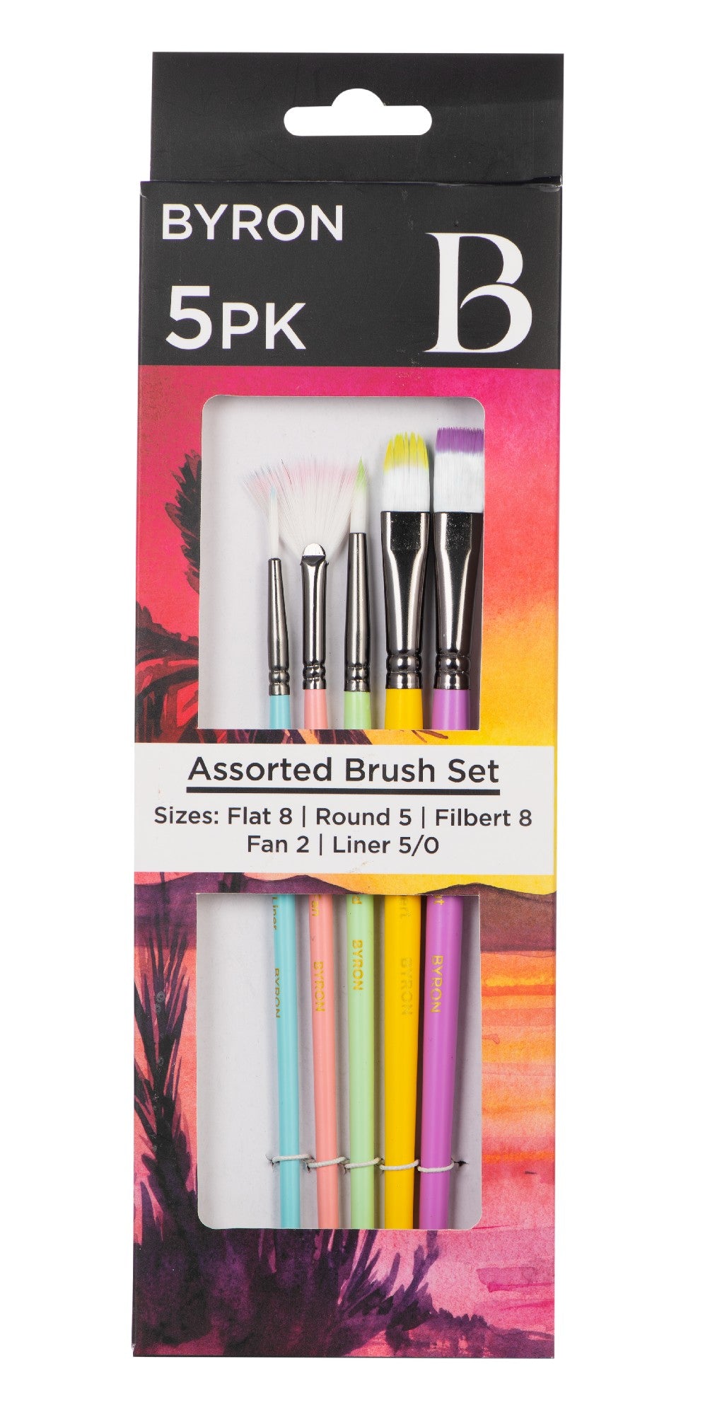 BYRON PASTEL BRUSH SET [DE:FLAT 8]