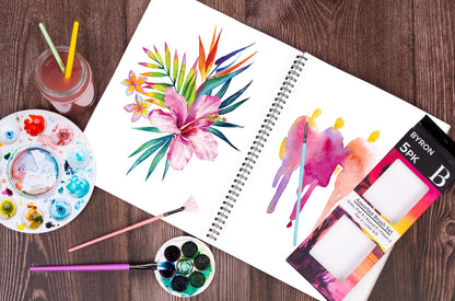 BYRON PASTEL BRUSH SET [DE:FLAT 8]