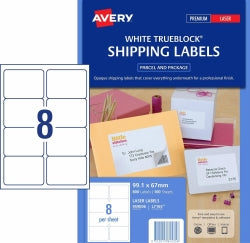 AVERY LASER SHIPPING PK100 [SZ:8UP]