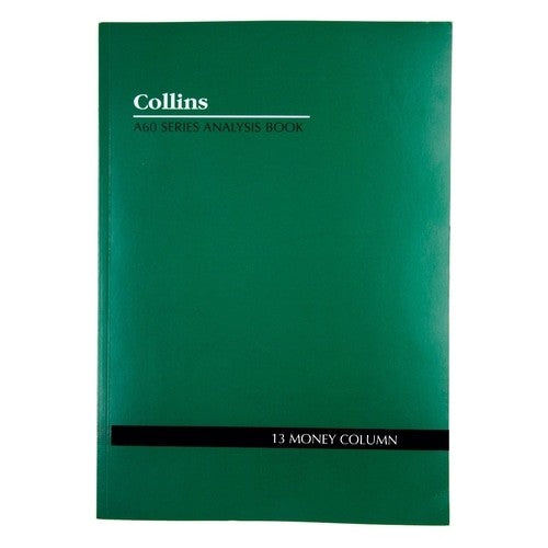 ANALYSIS BOOK COLLINS A60 [DE:13 MONEY COLUMN]
