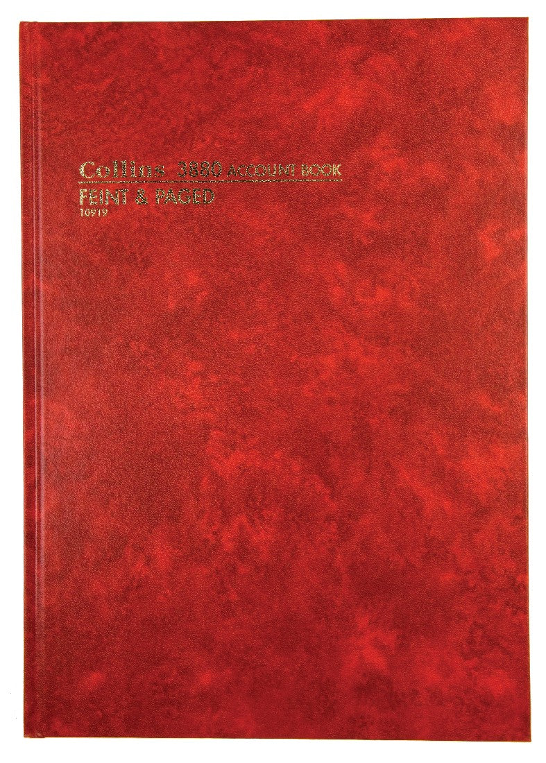 ACCOUNT BOOK COLLINS 3880 [DE:FEINT & PAGED]