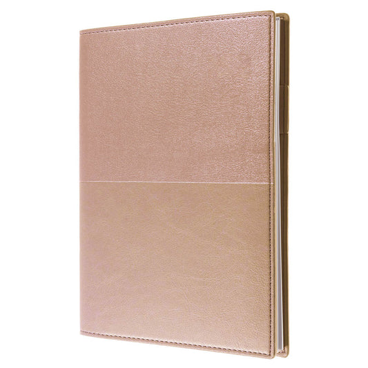 NOTEBOOK VANESSA A5 RULED [CL:ROSE GOLD]