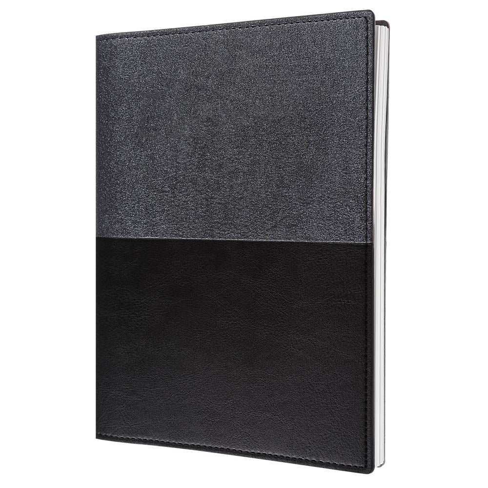 NOTEBOOK VANESSA A5 RULED [CL:BLACK]