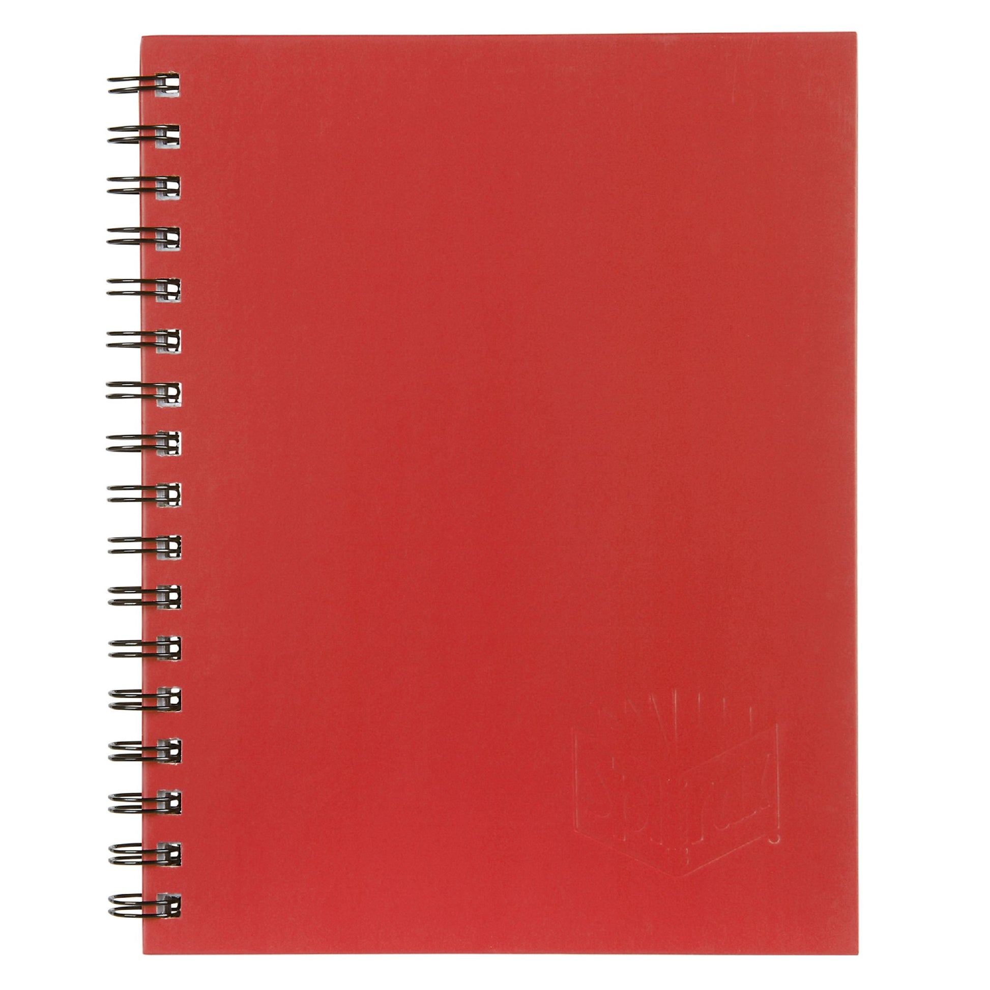 NOTEBOOK SPIRAX 511 A5 HARD COVER RED