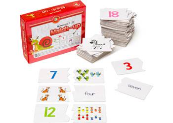 LEARNING CAN BE FUN- NUMBERS 1-20 MATCH-UP