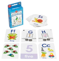 LEARNING CAN BE FUN FLASH CARDS- ALPHABET & NUMBERS 1-10