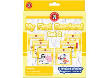 LEARNING CAN BE FUN- MY FIRST READERS SET 2