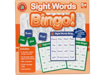 LEARNING CAN BE FUN- SIGHT WORDS BINGO