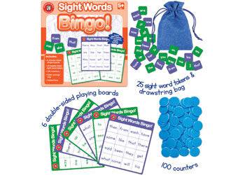 LEARNING CAN BE FUN- SIGHT WORDS BINGO
