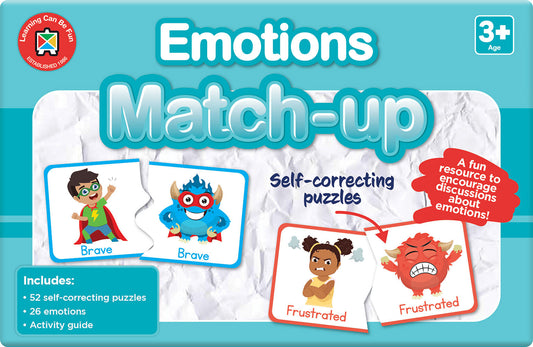 LEARNING CAN BE FUN EMOTIONS MATCH-UP
