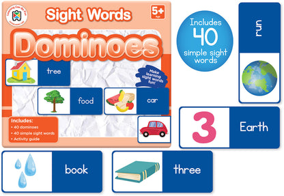 LEARNING CAN BE FUN SIGHT WORDS DOMINOES