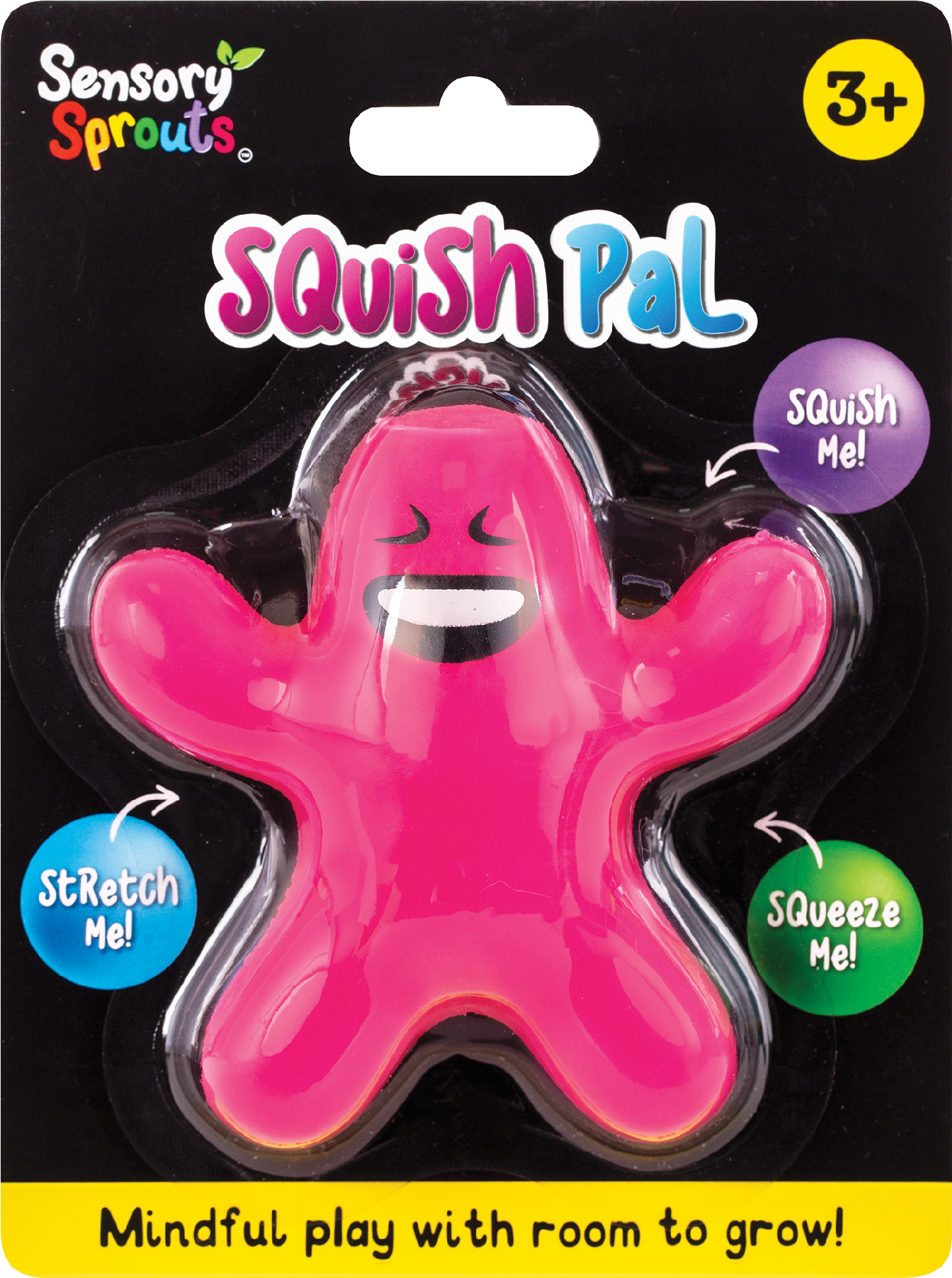 SENSORY SPROUTS SQUISH PAL PINK